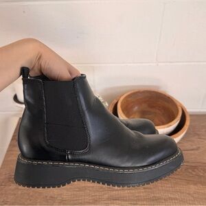 Madden Girl Black Ankle Boots